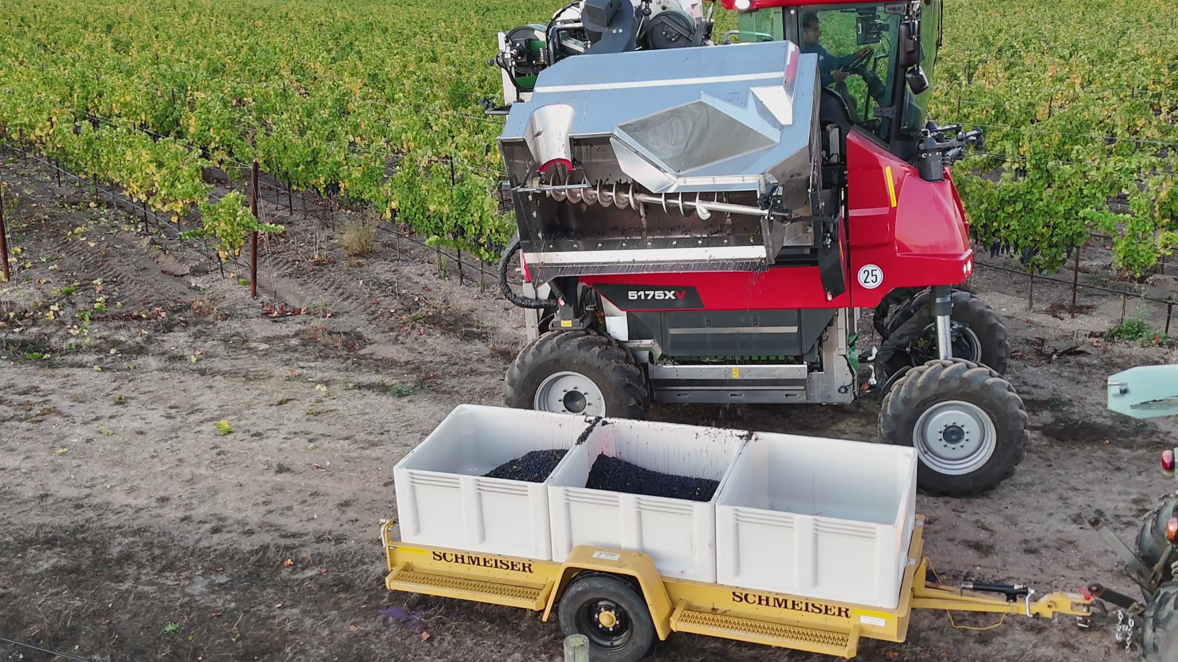 ERO Grapeliner 5175X Wine Grape Harvester
