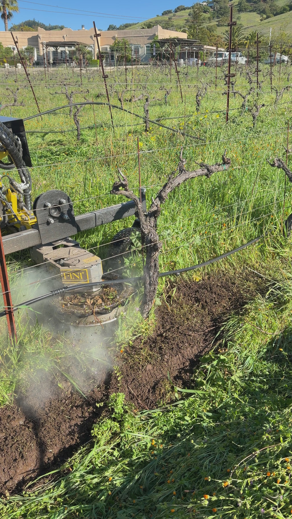 Caffini GK40-15 Grass Killer Front Mount Weed Control