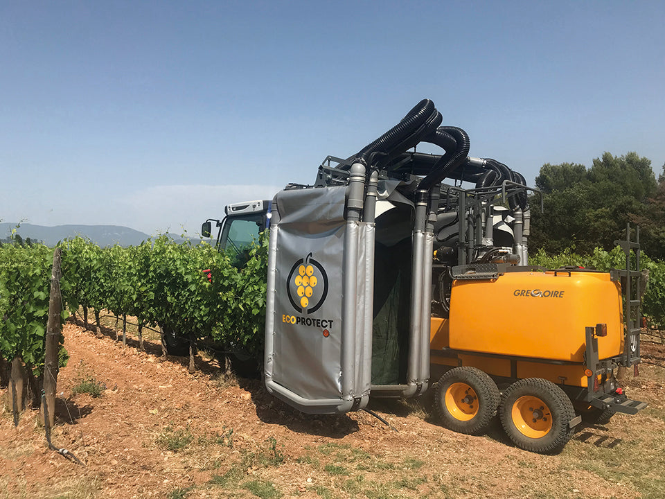 Gregoire 1200L Speedflow ECOprotect 2-Row Recapture Sprayer